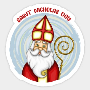 Saint Nicholas day Sticker